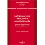 Nouvelle Bibliothèque de Thèses - Volume 221 La transparence de la justice constitutionnelle
