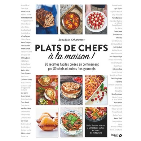 Plats de chefs à la maison