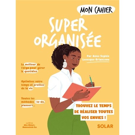 Mon cahier Super organisée