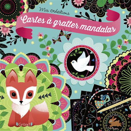 Cartes à gratter Mandalas