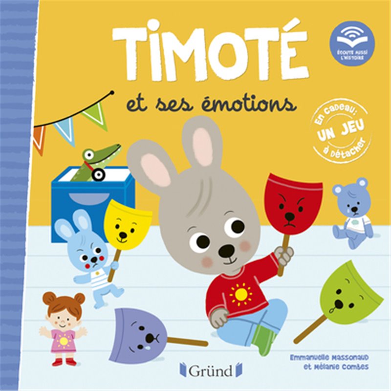 Timoté et ses émotions (Écoute aussi l'histoire) - Emmanuelle Massonaud ...