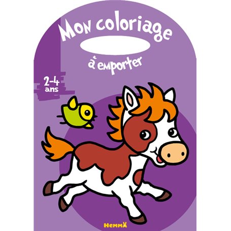 Mon coloriage à emporter (2-4 ans) (Poney)