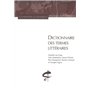 Dictionnaire des termes littéraires