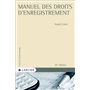 Manuel des droits d'enregistrement