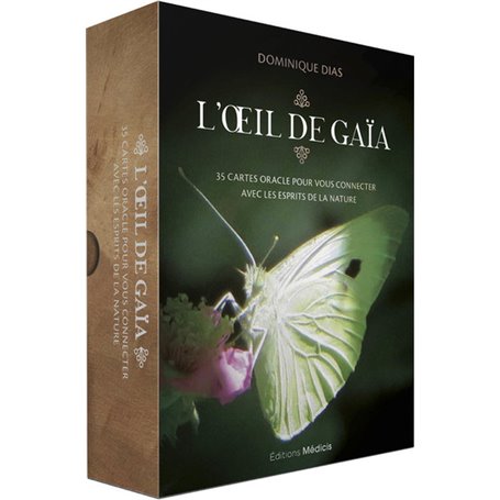 L'oeil de Gaïa - 35 cartes oracle pour vous connecter avec les esprits de la nature