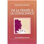 De la pensee à la conscience