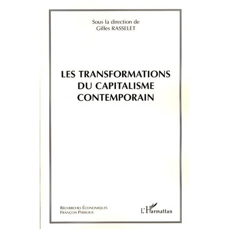 Les transformations du capitalisme contemporain