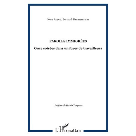 Paroles immigrées