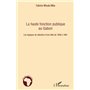 La haute fonction publique au Gabon