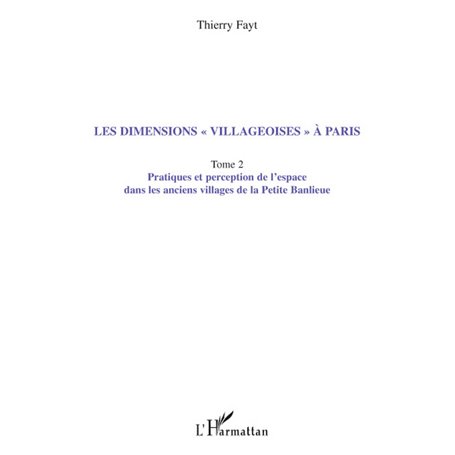 Les dimensions "villageoises" à Paris