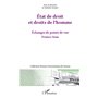Etat de droit et droits de l'homme
