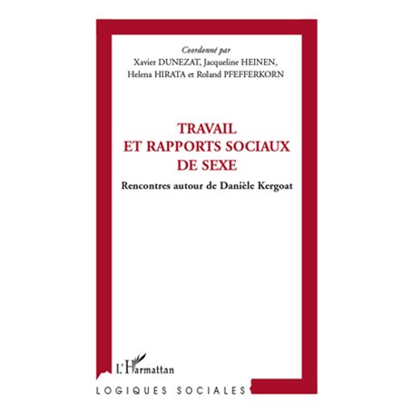 Travail et rapports sociaux de sexe