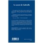 SECRET DE GABRIELLE   RECIT
