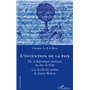 L'invention de la paix