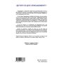 Qu'est-ce que l'engagement ?