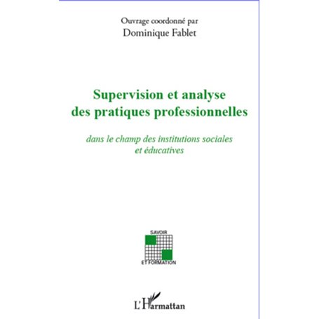 Supervision et analyse des pratiques professionnelles