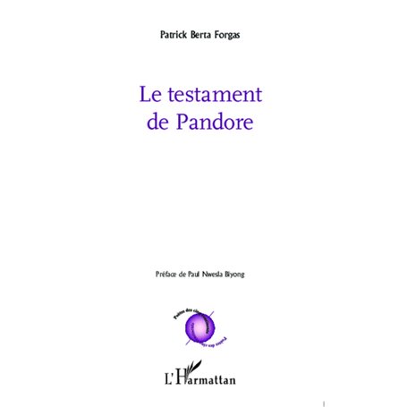 Le testament de Pandore