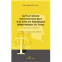 La Cour pénale internationale face à la crise en République démocratique du Congo
