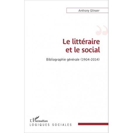 Le littéraire et le social