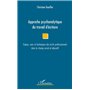 Approche psychanalytique du travail d'écriture