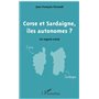 Corse et Sardaigne, îles autonomes ?