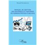 Manuel de gestion des matériels et matières en administration publique