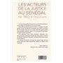 Les acteurs de la justice au Sénégal de 1960 à nos jours