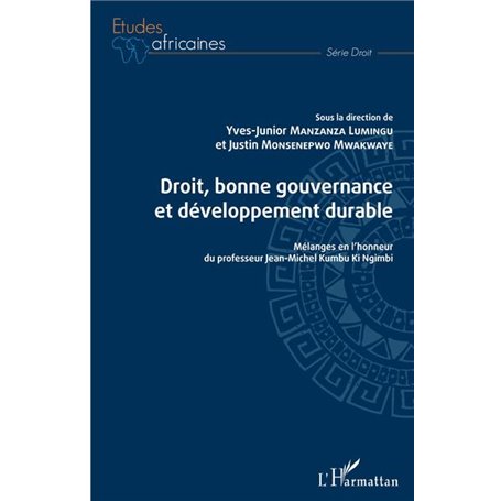 Droit, bonne gouvernance et développement durable