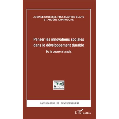 Penser les innovations sociales dans le développement durable