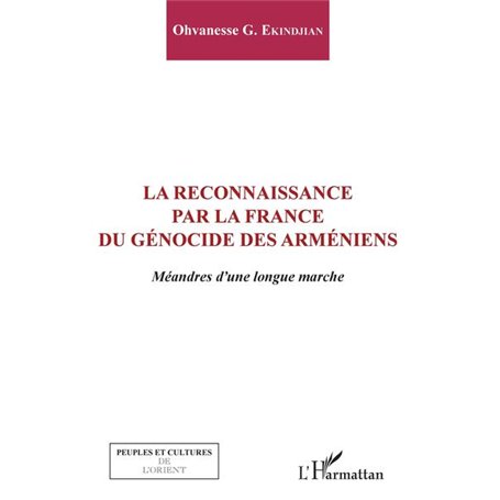 La reconnaissance par la France du génocide arménien