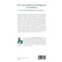 De la responsabilité et du développement du Centrafrique