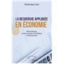 La recherche appliquée en économie