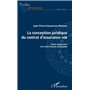 La conception juridique du contrat d'assurance-vie