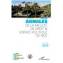 Annales de la faculté de droit & science politique de Nice