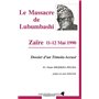 Le massacre de Lubumbashi