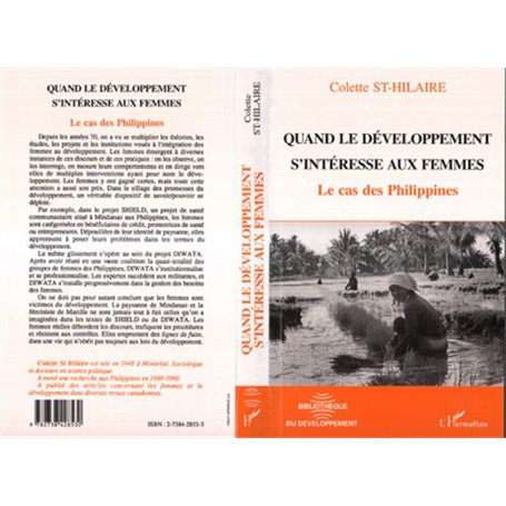 Quand le développement s'intéresse aux femmes