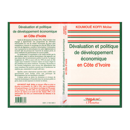 Dévaluation et politique de développement économique en Côte d'Ivoire