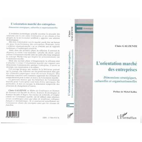 L'ORIENTATION MARCHE DES ENTREPRISES