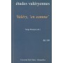 VALÉRY, « EN SOMME »