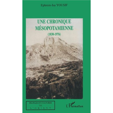 Une chronique mésopotamienne (1830-1976)