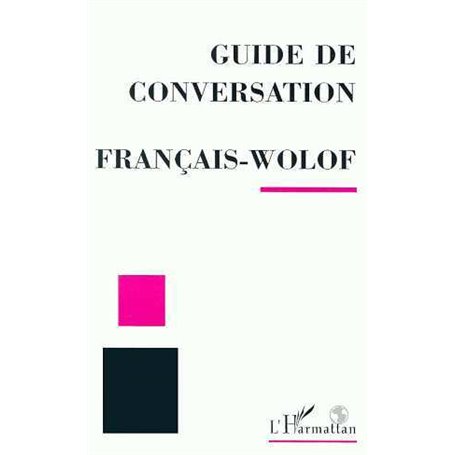 Guide de conversation français-wolof