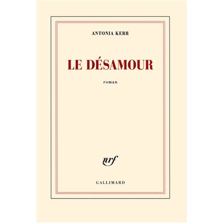 Le désamour