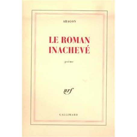 Le Roman inachevé