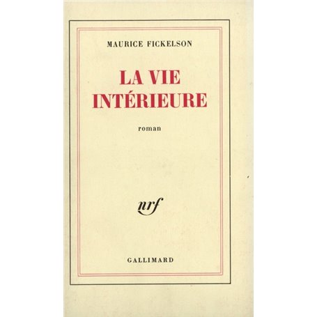 La vie intérieure