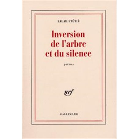 Inversion de l'arbre et du silence