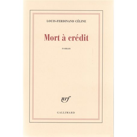 Mort à crédit
