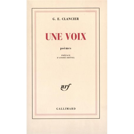 Une voix