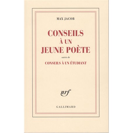 Conseils à un jeune poète / Conseils à un étudiant