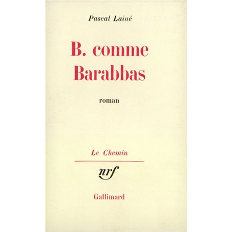 B. comme Barabbas