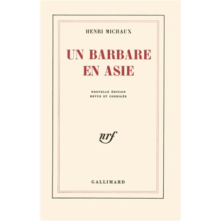 Un Barbare en Asie